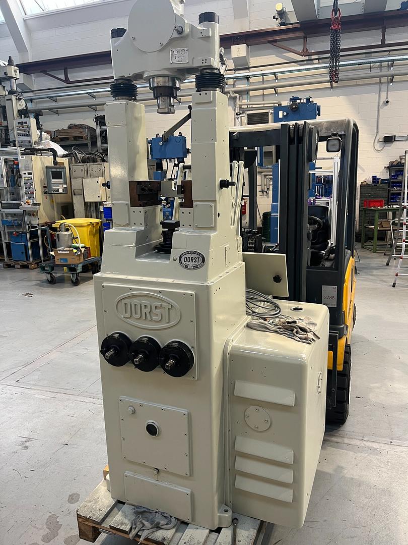 Two Completely Mechanical Refurbished Dorst Presses TPA 12/3 Ready for Departure to One of Our Customers in Spain