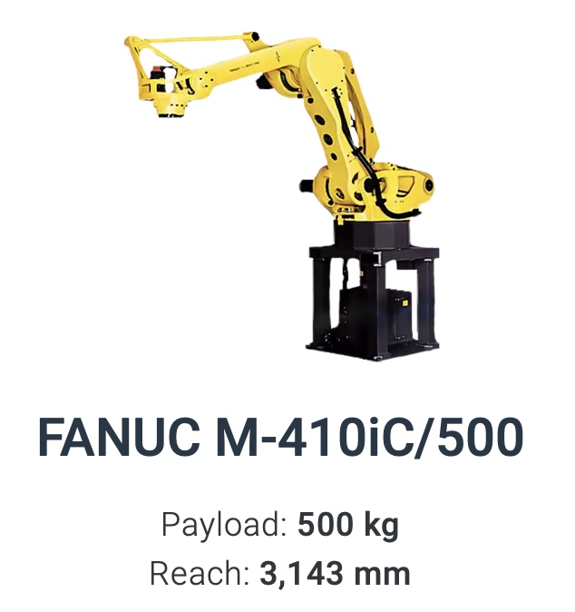 Fanuc M-410iC/500 Data Sheet