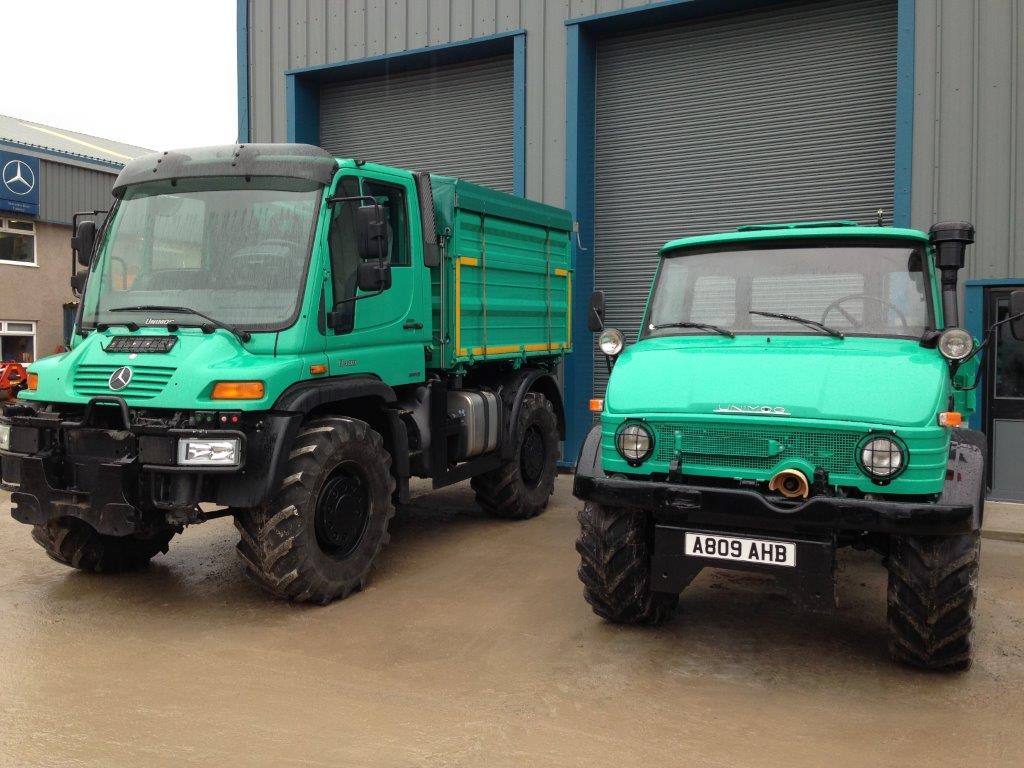 UNIMOGS 30 YEARS APART 200HP GAIN