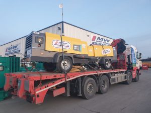 2 High Pressure 186 Atlas Copco Compressors Heading On A Rental Project In Co Cork