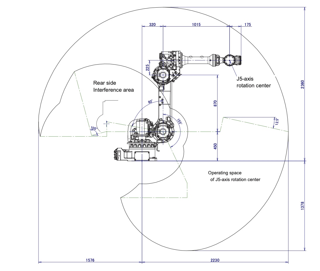 Fanuc R-1000iA/80F Data Sheet R series