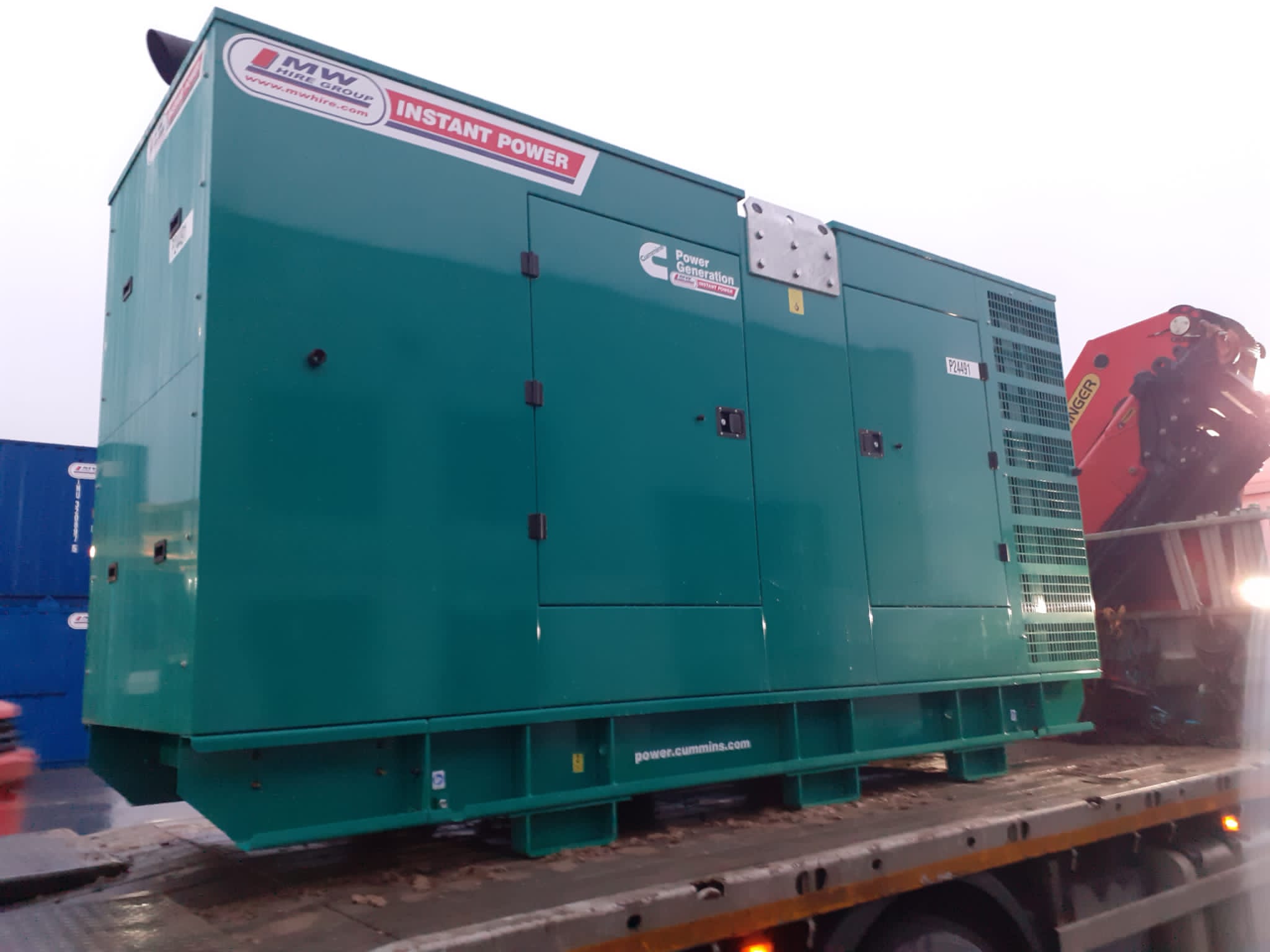 New Cummins C330D5 Generator SOLD... heading to the customer in Wexford 