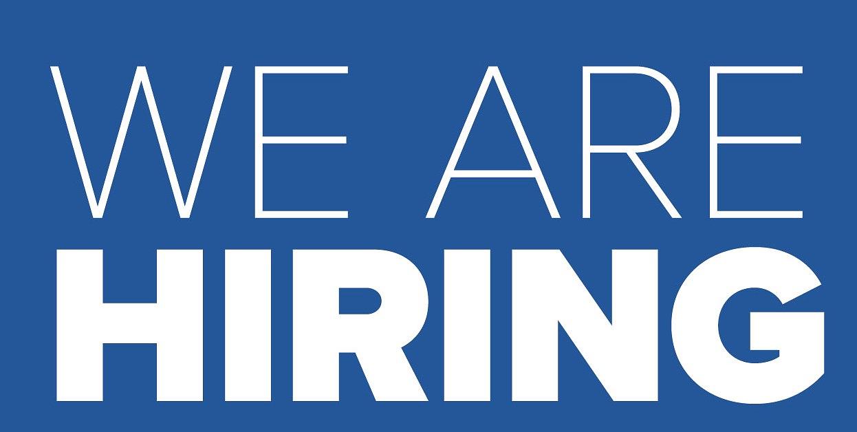 We are Hiring!