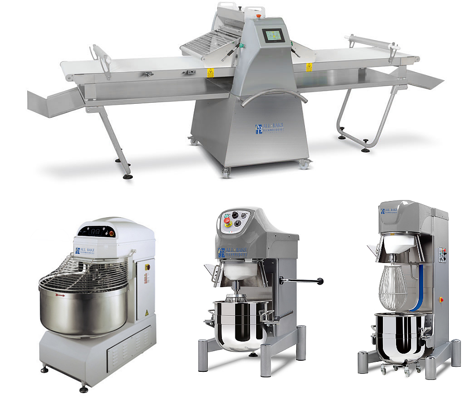 Waico Group equipment in a working Italian bakery or pizzeria