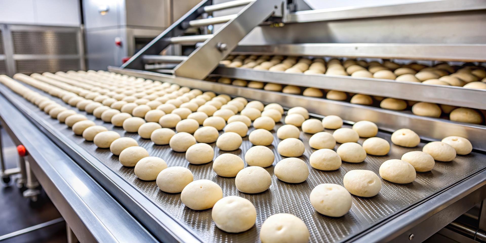 Industrial bun production plant