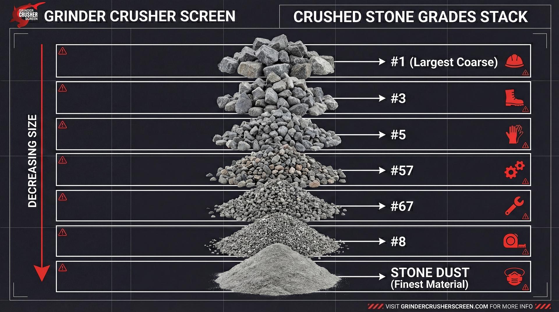 Crushed Stone Grades: The GCS Guide to Gravel Size and Use Cases