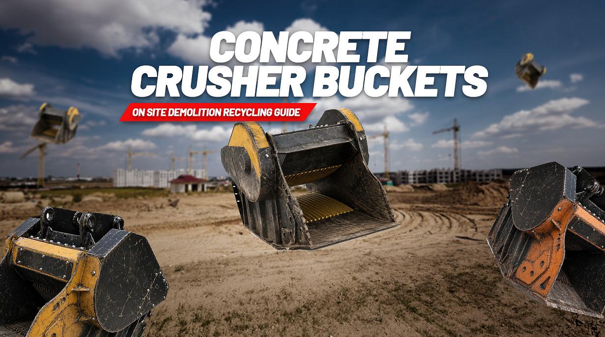 Concrete Crusher Bucket