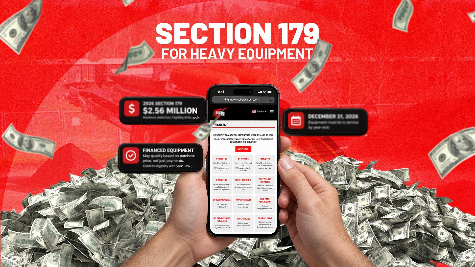 Section 179 Heavy Equipment 2026