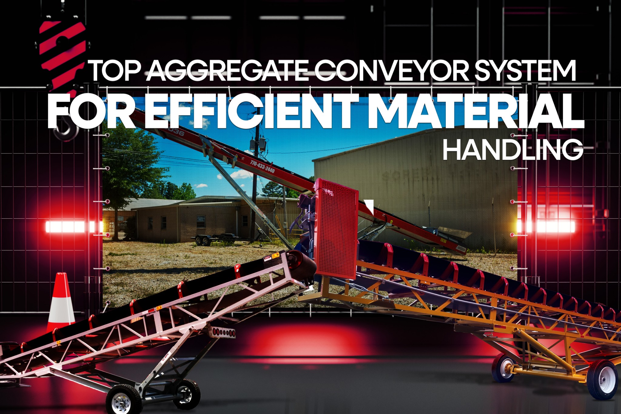 Top Aggregate Conveyor Systems for Efficient Material Handling