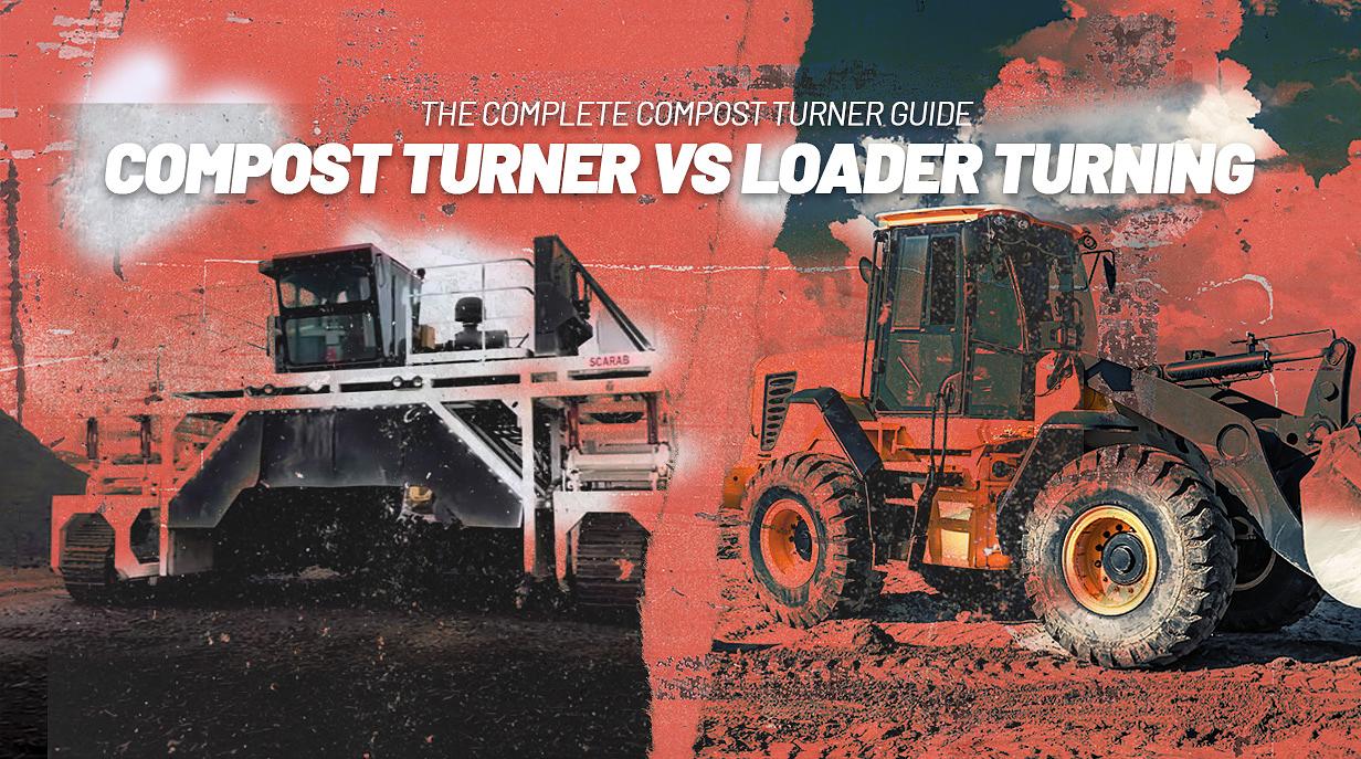 Compost Turner vs Loader Turning