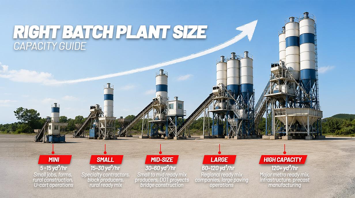 What Size Concrete Batch Plant Do You Need?