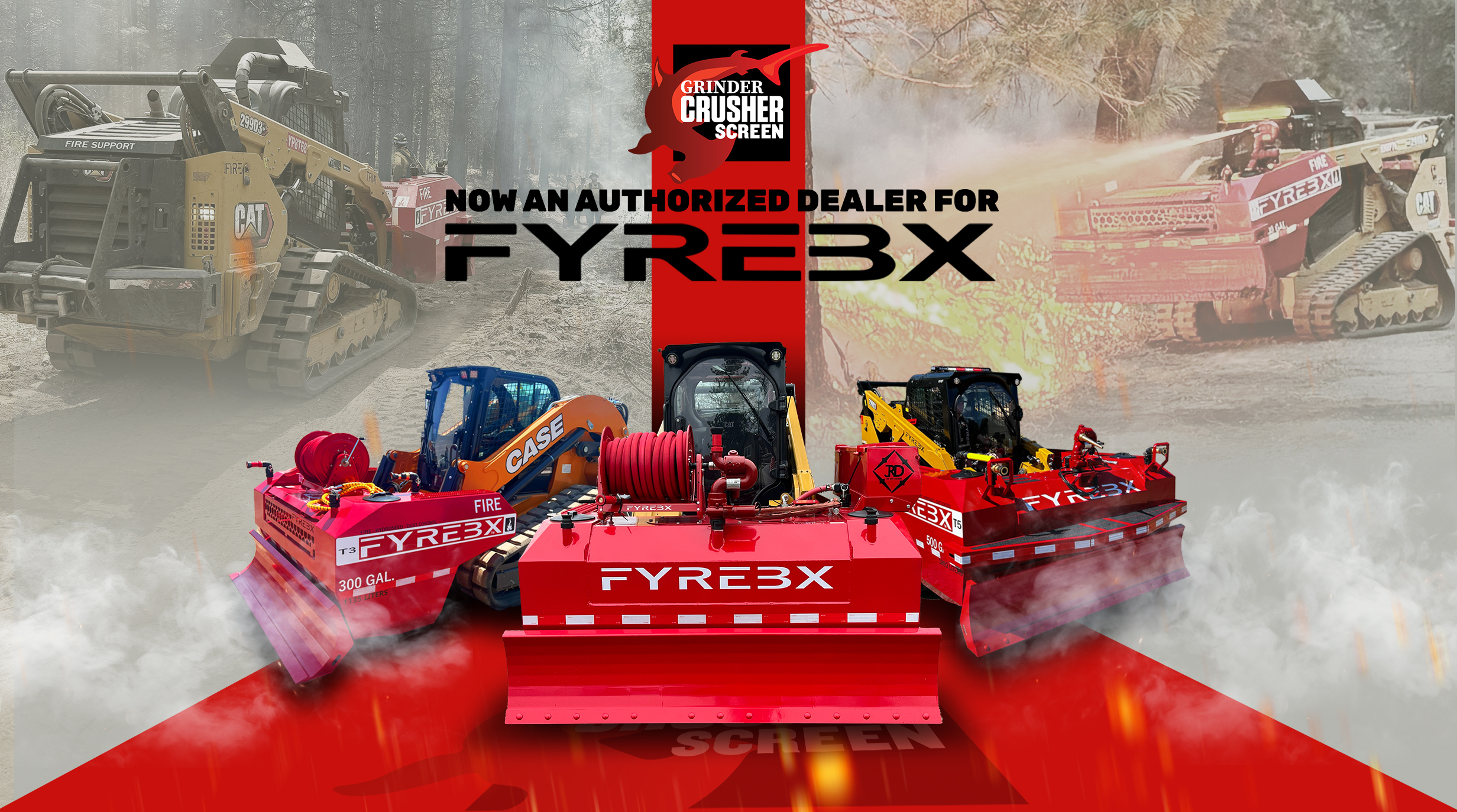 GrinderCrusherScreen Named Dealer for the FYREBX Attachment Lineup