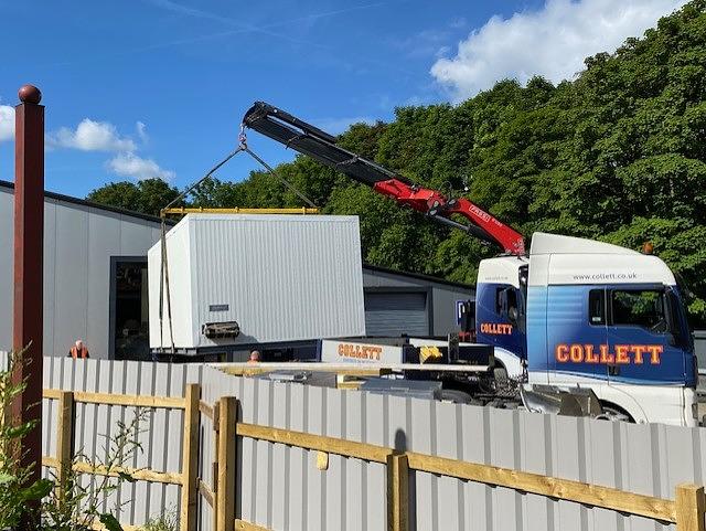 Moving a Spiral Freezer with FoodMAC Worldwide Ltd