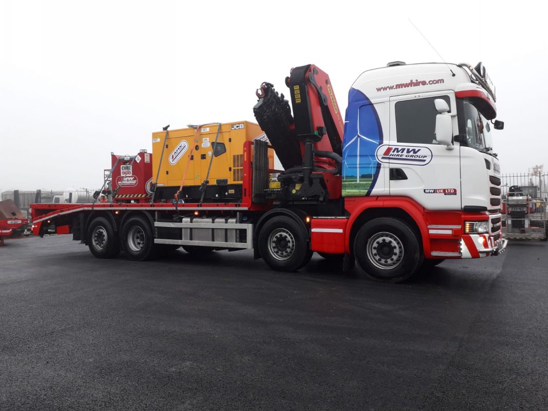 Generator And Tank On Hire To Cork Company