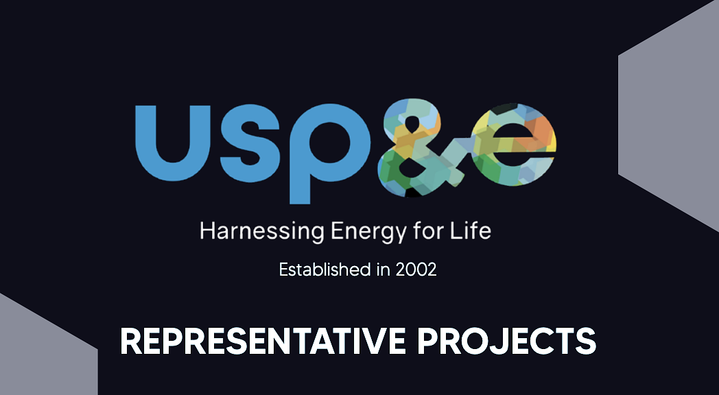 USP&E Global company references.